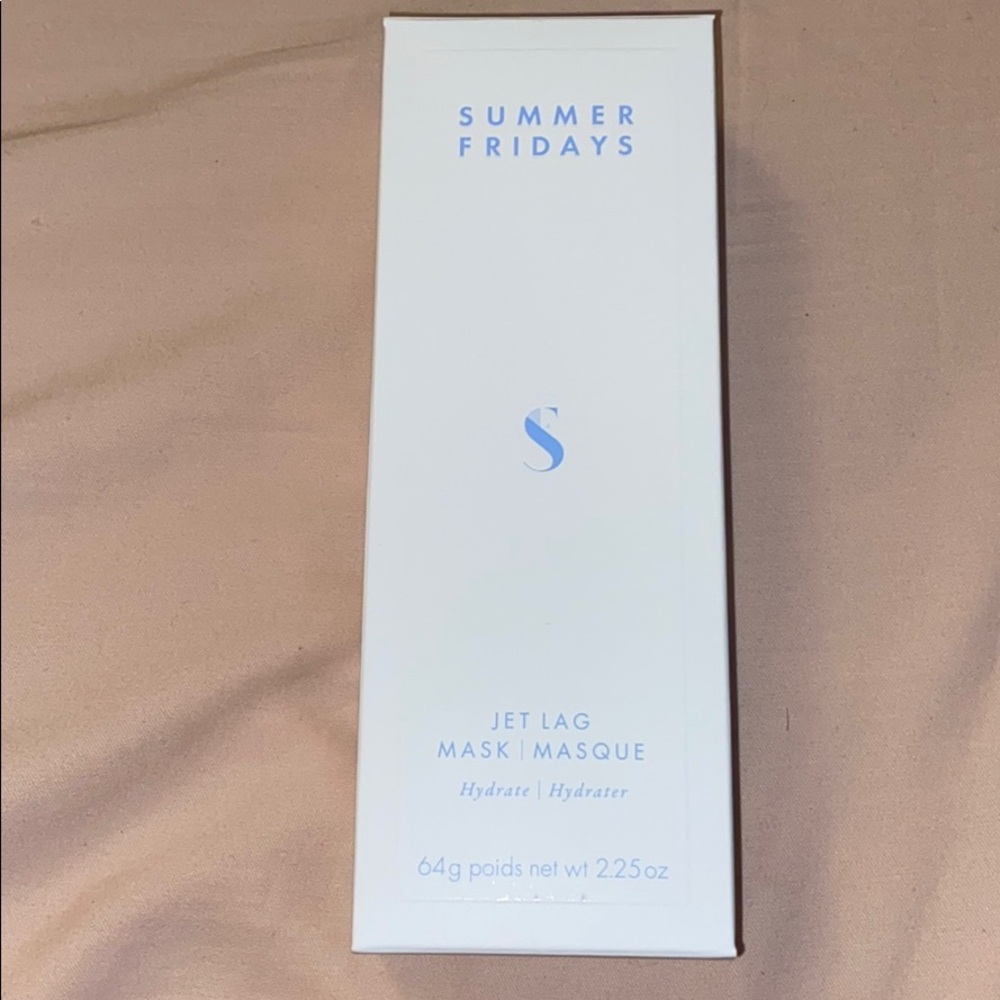 Summer Fridays jet lag mask